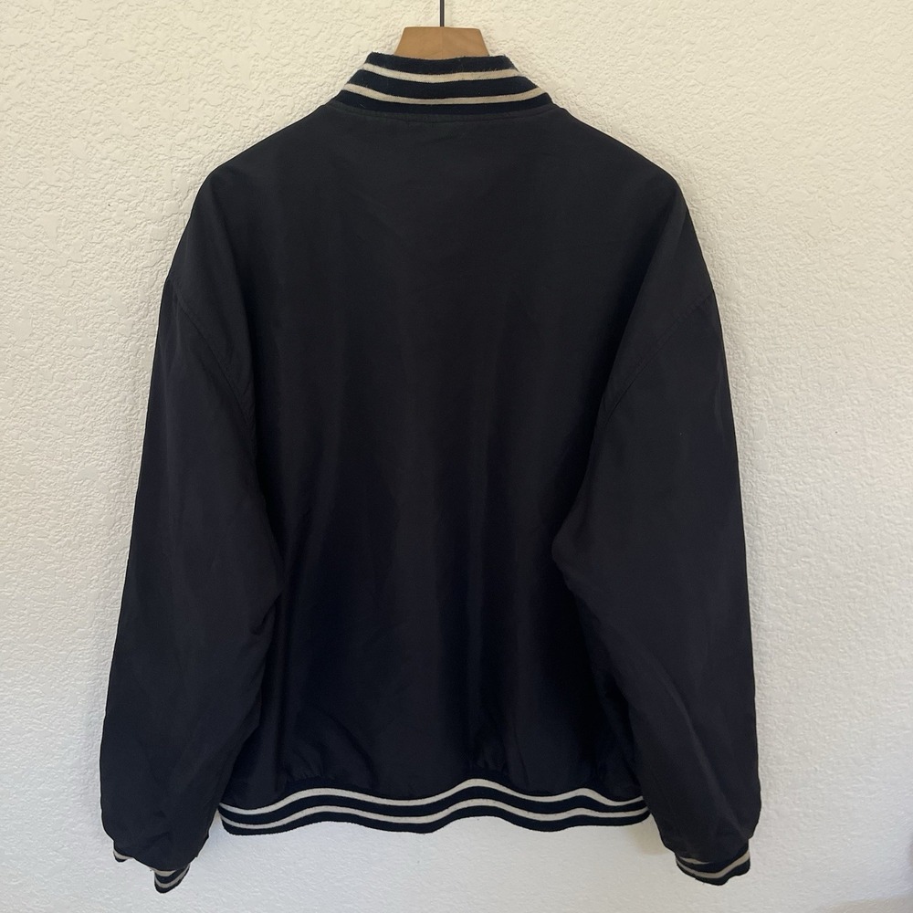 VINTAGE New York Yankees Mens Size 3XL JH Design Varsity Jacket MLB Wool Leather - Picture 4 of 16
